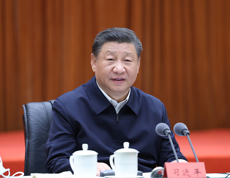 6月7日至8日,中共中央总书记、国家主席、中央军委主席习近平在内蒙古考察。这是8日上午,习近平在呼和浩特听取内蒙古自治区党委和政府工作汇报并发表重要讲话。